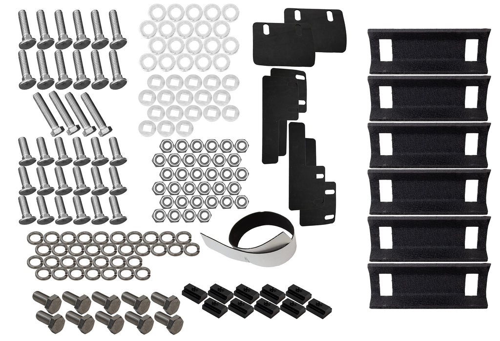 Fishbone Offroad Half Height Tackle Rack installation hardware