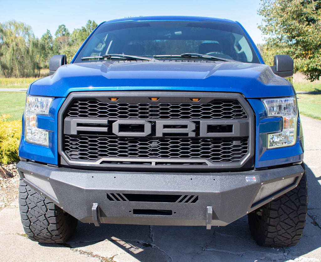 2015 - 2017 Non-Raptor Ford F150 Pelican Front Winch Bumper