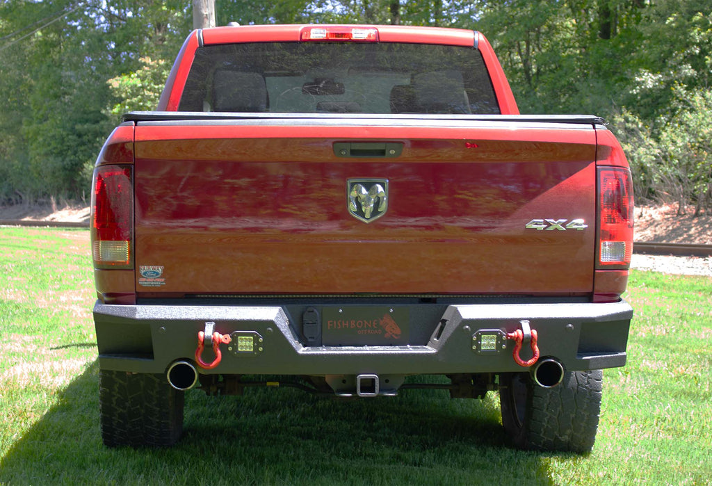 Fishbone Offroad Classic Rear Bumper for 2009-2018 Ram 1500 FB22395