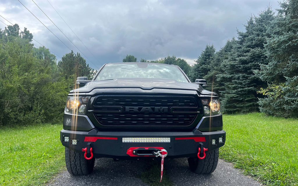 Fishbone Offroad Pike Front Bumper For 2019-2023 Ram 1500 FB22400