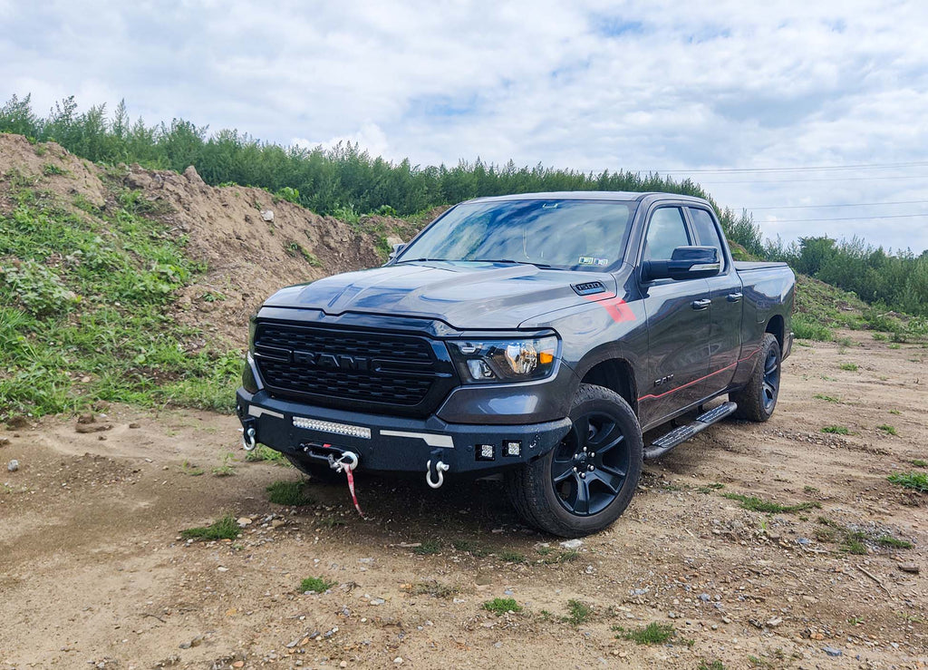 Fishbone Offroad Pike Front Bumper For 2019-2023 Ram 1500 FB22400