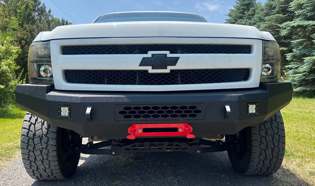 Fishbone Offroad  Front Bumper for 2007 - 2013 Chevy Silverado